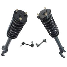 11-15 Jeep Wrangler Front Strut & Spring Assembly w/ Links Kit 4pc