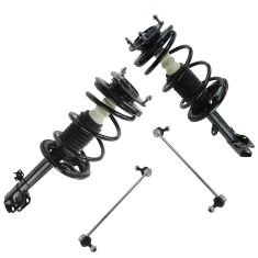01-05 Toyota Rav4 FWD Front Strut & Spring Assembly w/ Links Kit 4pc