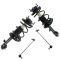 01-05 Toyota Rav4 FWD Front Strut & Spring Assembly w/ Links Kit 4pc