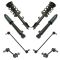 11-13 Kia Sorento Front Strut & Spring Assembly & Rear Shock w/ Links Kit 8pc