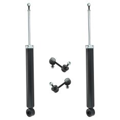 06-11 Hyundai Azera; 06-10 Sonata; 07-09 Kia Amanti Rear Shock w/ Links Kit 4pc