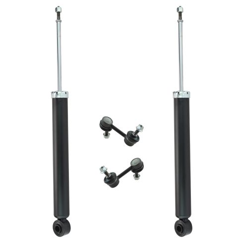 06-11 Hyundai Azera; 06-10 Sonata; 07-09 Kia Amanti Rear Shock w/ Links Kit 4pc