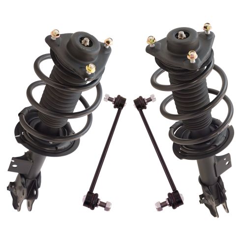 12-13 Kia Optima Front Strut & Spring Assembly w/ Links Kit 4pc