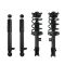 14-15 Sorento; 15-18 Santa Fe Sport FWD Front Rear Loaded Strut & Shock Kit 4pc