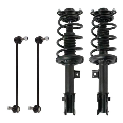 14-15 Kia Sorento; 15-18 Santa Fe Sport Front Loaded Strut w Links Kit 4pc