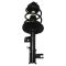 09-14 Nissan Murano AWD Front Rear Loaded Strut Shock Absorber w/ Links Kit 8pc