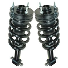 07-10 Chevy GMC Cadillac Full Size SUV Premium Front Air Shock Replacement Kit Pair