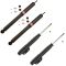 87-93 Ford Mustang 5.0L Front & Rear Shock Strut Set of 4 Excel-G (KYB)