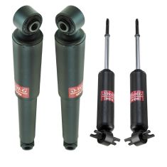 63-82 Corvette, Front & Rear Shocks Absorbers Set of 4 Excel-G (KYB)