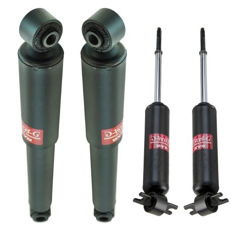 63-82 Corvette, Front & Rear Shocks Absorbers Set of 4 Excel-G (KYB)
