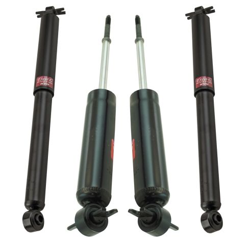 82-03 GM, Isuzu Mid PU; 83-05 Mid SUV w/RWD (exc RPO ZQ8) Front & Rear Shock Kit 4pc (KYB Excel-G)