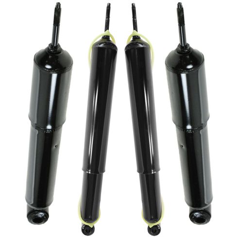 97-03 Ford F150; 94 F150 Heritage (exc 7700lb GVW) w/4wd Frt & Rr Shock Absorber Set of 4 Sensa-Trac