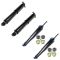 84-90 Jeep Wagoneer; 84-01 Jeep Cherokee Front & Rear Shock Set (Monroe Sensa-Trac)