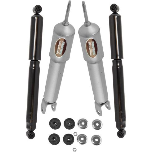 99-07 Silverado, Sierra 1500 w/4WD (w/o Air Susp) Front & Rear Shock Absorber SET (Monroe Reflex)