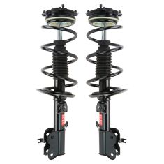 08-12 (to 11/09) Nissan Rogue FWD Front Strut & Spring Assembly Pair (Monroe Quick