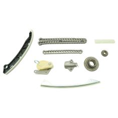 12 (frm 9-1-11)-13 Nissan Juke w/1.6L; 13-17 Sentra w/1.8L (9 Piece) Timing Chain Set w/Sprockets