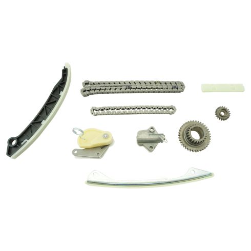 12 (frm 9-1-11)-13 Nissan Juke w/1.6L; 13-17 Sentra w/1.8L (9 Piece) Timing Chain Set w/Sprockets