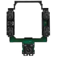 94-97 MB C280; 95-97 C36AMG, C280; 96 C280; 97-98 C230 Mst Pwrr Window & Mirror Switch (Console Mtd)
