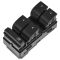 09-12 Acadia, Enclave, Traverse; 08-11 HHR; 07-12 Silverado; Sierra; (4 Button) Master Pwr Wdw Sw LF