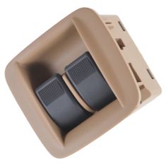 99-00 Mazda Miata Center Console Mounted Dual Window Switch w/Tan Bezel Assy (Mazda)