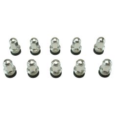 00-04 F150 Heritage (M14-2.0 x 50mm) Flanged Flat Faced Wheel Lug Nut (Box of 10)