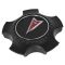 08-09 Pontiac G8 (w/18 In, Double 5 spoke Silver Wheel) Black w/Red Arrowhead Logoed Center Cap (GM)