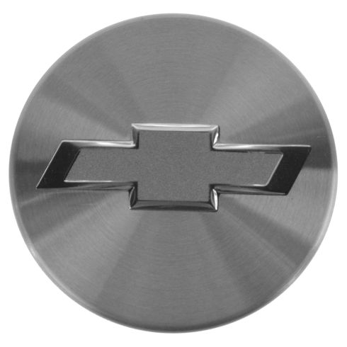 10-15 Chevy Camaro (w/Alum Whl) Silver w/Satin ~Bowtie~ Logoed Wheel Center Cap (GM)