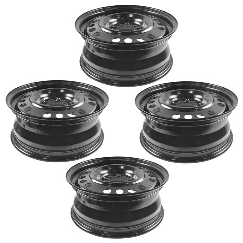 05-06 Equinox; 06-12 Impala; 06-07 Monte Carlo (16 x 6 1/2 inch) Std Duty (RPO QB5) Steel Wheel 4Set