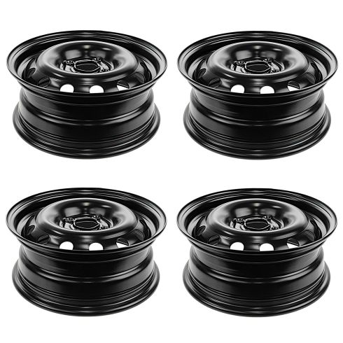 05-11 Chevy Aveo, Aveo5; 09-10 Pontiac G3; 05-10 Wave (14 x 5 1/2 in) Steel Wheel Set of 4