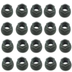 99-04 Ford Pickup; 00-02 Expedition, Navigator (M14-2.0 x 22.6mm (21mm Hex)) Blk Lug Nut (SET of 20)