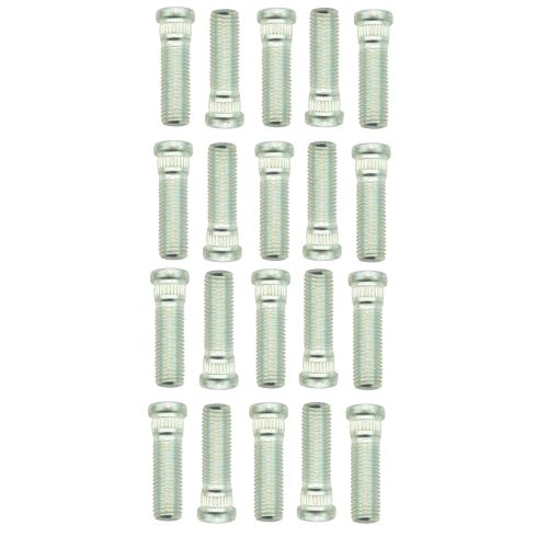 79-16 GM; 94-95 Honda; 90-00,06-08 Isuzu; 05-09 Saab (M12-1.50 x 41.5mm) Serrated Whl Stud (Box 20)
