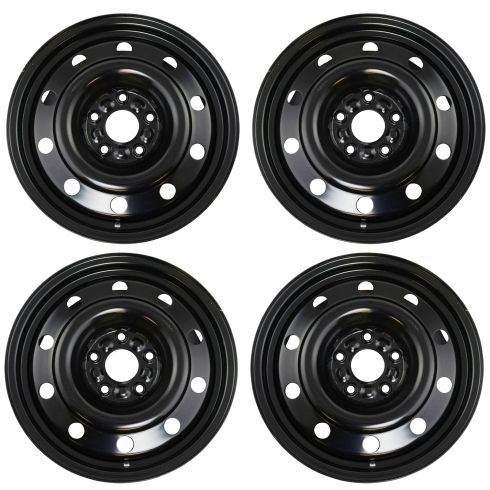 13-18 Grand Caravan, Journey, Town & Country (17 x 6-1/2 Inch) Steel Wheel Set of 4(Dorman)