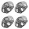 06-07 F150 (w/Harley Davidson Pkg (22 Inch Wheels)) Chrome Center Cap w/HD Insignia (Set of 4)(Ford)