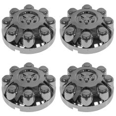 03-13 Ram 2500 3500 (w/17 Inch Wheel) Rams Head Chrome Center Cap Set of 4 (Mopar)