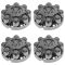 03-13 Ram 2500 3500 (w/17 Inch Wheel) Rams Head Chrome Center Cap Set of 4 (Mopar)