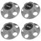 94-01 Chrkee; 91-95, 97-01 Wrangler; 94-96 Gr Cher w/Steel Wheel Center Hub Cap Set (Mopar)