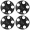 94-01 Chrkee; 91-95, 97-01 Wrangler; 94-96 Gr Cher w/Steel Wheel Center Hub Cap Set (Mopar)