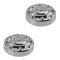 94-02 Dodge Ram 3500 (w/SRW & 16 Inch Whl) Front Wheel Chrome Center Cap Pair (Mopar)