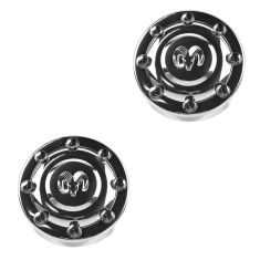 94-02 Dodge Ram 3500 (w/SRW & 16 Inch Whl) Front Wheel Chrome Center Cap Pair (Mopar)