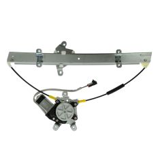 91-94 Sentra Pwr Window Reg w/Mtr LF