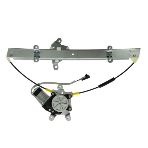 91-94 Sentra Pwr Window Reg w/Mtr LF