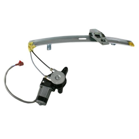 1990-93 Honda Accord Power Window Regulator w Motor RR