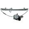 2005-07 Frontier; 2005-09 Pathfinder Xterra 4.0L Pwr Wdw Reg w/Mtr LF