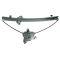 1999-02 Nissan Quest Power Window Regulator without Motor LF