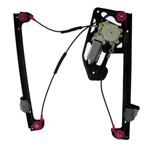 95-01 BMW 7 Series w/Dual Pane Glass Pwr Wdw Regulator w/Motor RF