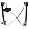 02-05 Land Rover Freelander Front Door Power Window Regulator w/o Motor RF