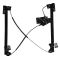 02-05 Land Rover Freelander Front Door Power Window Regulator w/o Motor RF