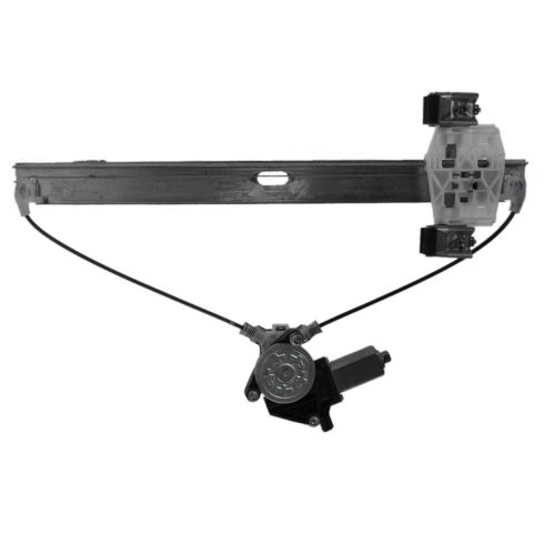 04-13 Ford F150 Super Cab Rear Door Power Window Regulator w/Motor RR