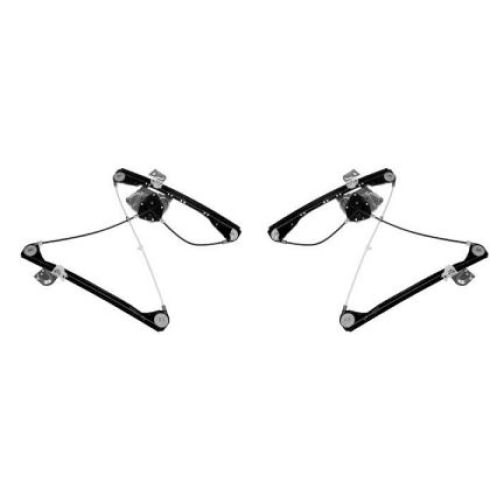 1999-04 Alero Grand Am 4dr Power Window Regulator Pair Front