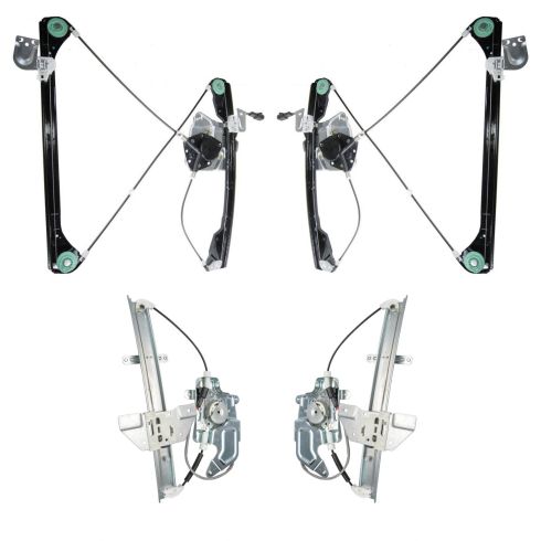99-04 Alero 4dr Power Window Regulator Set 4pc